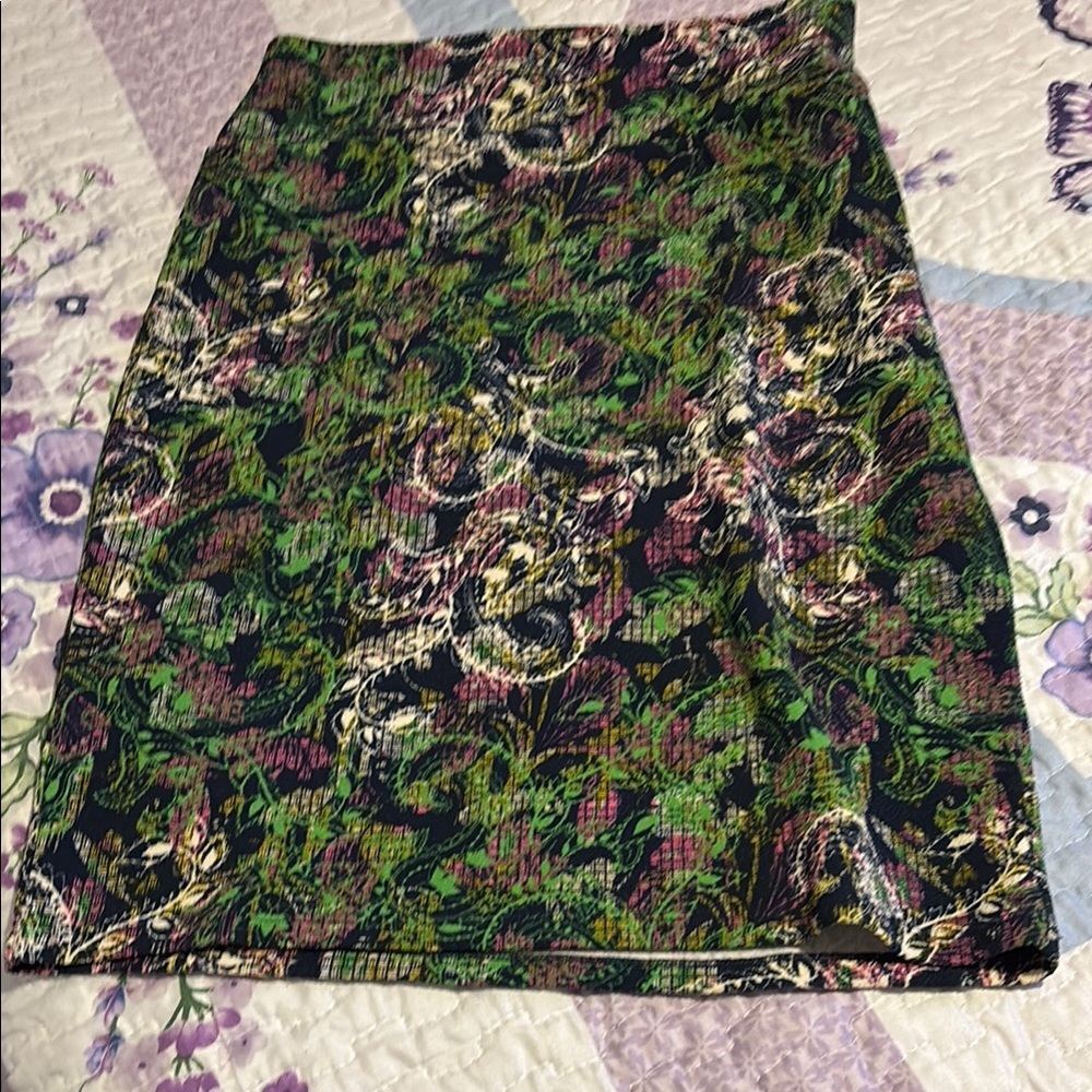 Floral Patterned Skirt